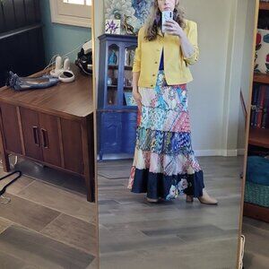 Johnny Was Maxi Skirt Size Small